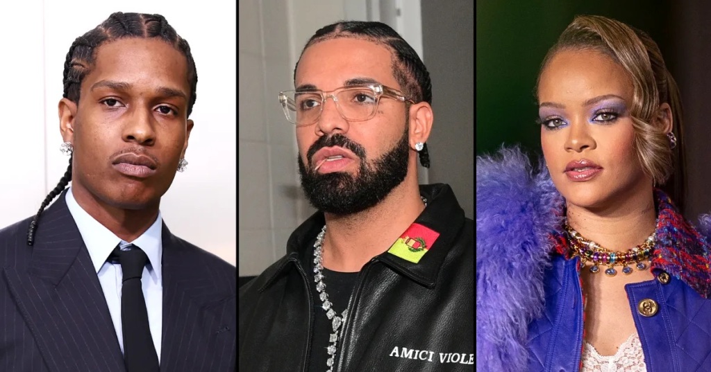 Drake’s Rihanna Fixation Gets Called Out by A$AP Rocky in New Track